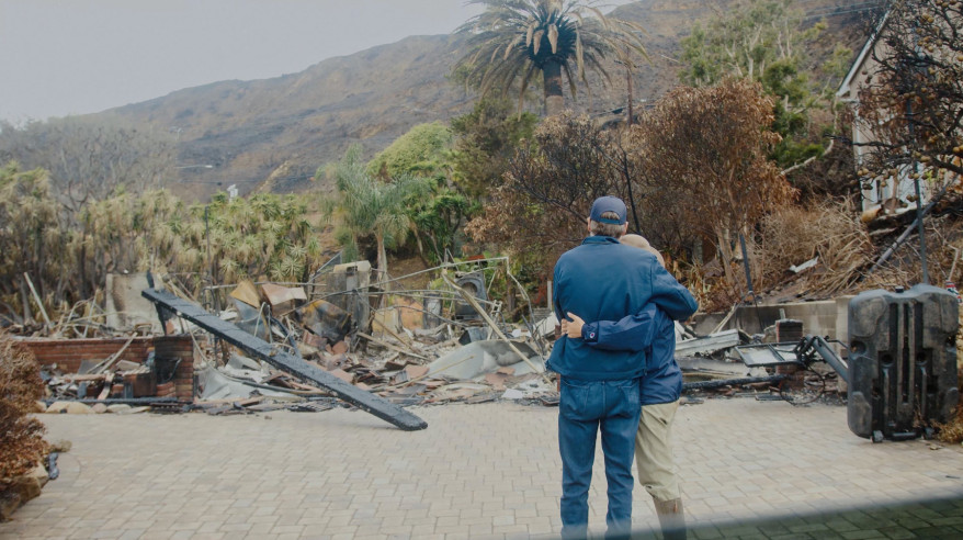 Big Rock Burning film still