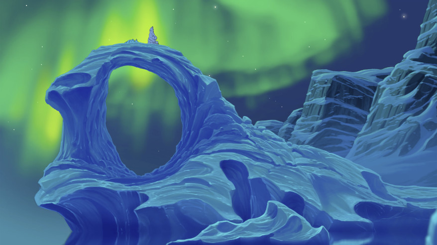 Snow Bear film still