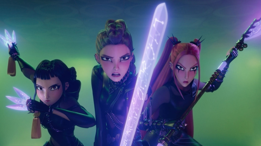 KPop Demon Hunters film still