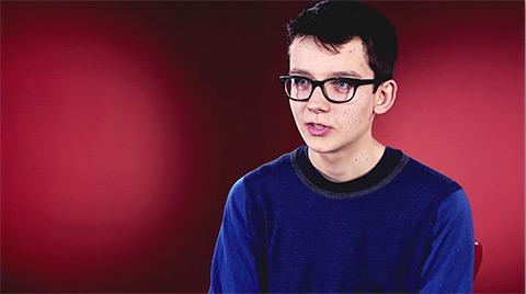  Asa Butterfield at Savannah Film Festival 2014