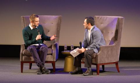 Play video of Robert Pattinson Q and A at SCAD Savannah Film Festival