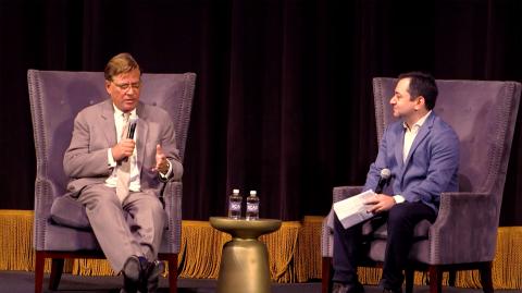 Play video of Aaron Sorkin Q and A at SCAD Savannah Film Festival